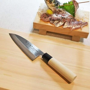 JAPANESE 6inch CHEF Kitchen Knife left-handers Satake Seki Japan made - Picture 1 of 5
