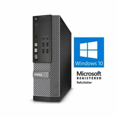 Custom Build Dell i5 | 16GB | 2TB | SSD Windows 11 Pro Desktop Computer PC WiFi - Image 1 of 4