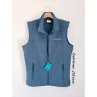 Columbia Mens Roffe EXS Softshell Fleece Lined Vest S New