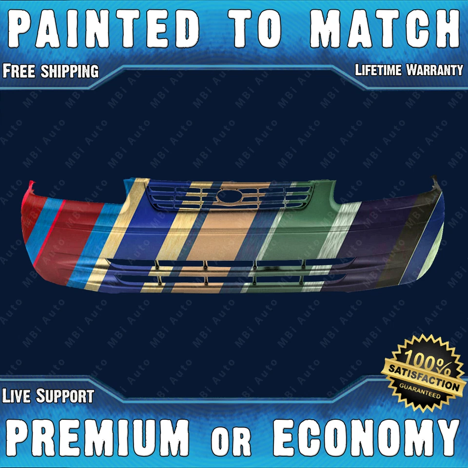 NEW Painted To Match - Front Bumper Replacement for 1997 1998 1999 Toyota Camry - Imagem 1 de 4