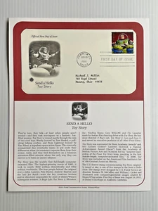 Send A Hello Toy Story Disney- First Day Cover Postal Commemorative Society 2011 - Picture 1 of 3