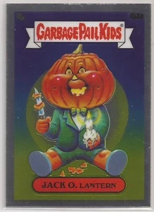 Cubo de basura cromado Topps 2021 niños Jack O. Lantern 153a - Imagen 1 de 2