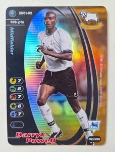 Powell Wizards Of The Coast Football Champions 2001-2002 Foil Derby County - Imagen 1 de 2