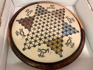 Venezuelan Kotibu Checkers Game handmade, unique Game Made by Waniku Artisan - Bild 1 von 4