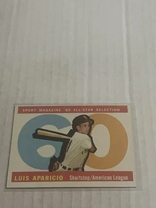 1960 Topps Baseball Luis Aparicio #559 All-Star - Picture 1 of 2