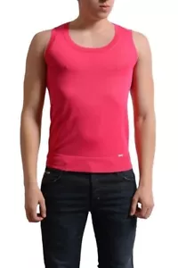 Dsquared2 Men's Pink Crewneck Sleeveless Vest US M IT 50 - Picture 1 of 3