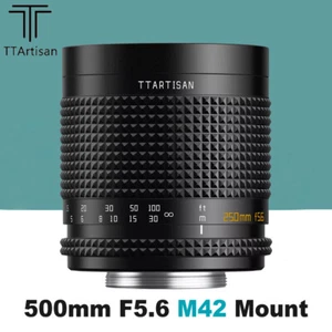 TTArtisan 250mm F5.6 Manual Telephoto Reflex Lens Lens Doughnut Bokeh M42 Mount - Picture 1 of 11