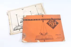 Alter Lampen Katalog 1938/39 inkl. Nachtrag Original Design Bestellübersicht - Picture 1 of 12