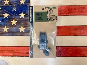 MBUS, Front Sight Flip-Up Polymer, Grey - Picture 1 of 2