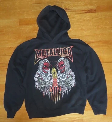METALLICA "SANITATRIUM" Concert Tour (MED) Hooded Sweatshirt James Hetfield - Image 1 of 3