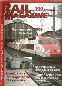 RAIL MAGAZINE N°233 BOMBARDIER TRANSPORTATION TRAXX-FAMILIE / SCHIN OP GEUL - Bild 1 von 1