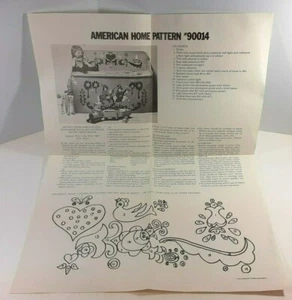 Vintage The American Home Pattern Department # 90014 Storybook Folk Art - Picture 1 of 4