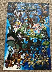 Póster Yu-Gi-Oh Enter The Shadow Realm 22x34 raro vintage 1996 tendencias - Imagen 1 de 9
