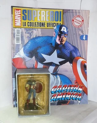 Marvel Superhéroes Colección Oficial 2006N 4 Capitán América Figura Fascículo - Imagen 1 de 4