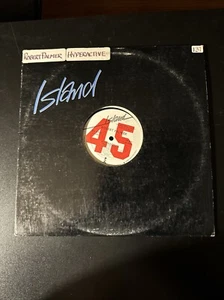 Robert Palmer hyperactive 12” Vinyl Single 1985 Promo Copy  - Picture 1 of 7