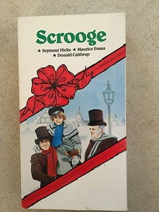 SCROOGE THE MOVIE VHS TAPE - Picture 1 of 2