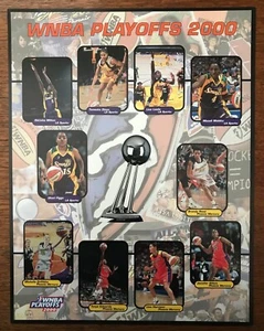 WNBA 2000 Playoffs Mini Poster - Sparks vs. Mercury, Lisa Leslie, Lisa Harrison - Picture 1 of 2