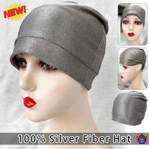 5G Anti-Radiation Cap EMF Protection Hat Faraday Beanie Hoodie Silver Shield RF - Picture 1 of 13
