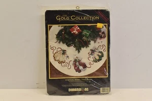 Dimensions Gold Collection Mystical Angel Tree Skirt 8474 Counted Cross Stitch - Picture 1 of 2