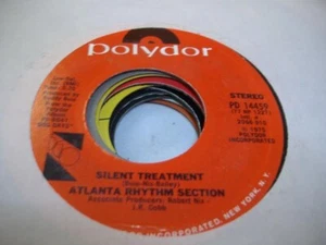 Rock 45 ATLANTA RHYTHM SECTION Silent Treatment on Polydor - Picture 1 of 1