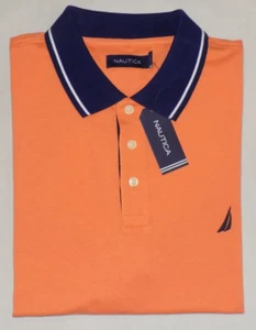 Nautica Men's 100% Cotton Polo Shirts M L XL New - Picture 1 of 37