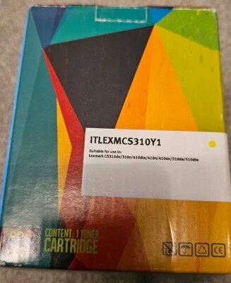 Do it Wiser Lexmark Smart Toner Cartridge Yellow New Sealed - Image 1 of 2