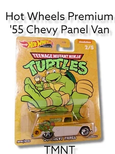 HOT WHEELS '55 CHEVY PANEL ADOLESCENTE MUTANT NINJA 2/5 NUEVO - Imagen 1 de 1
