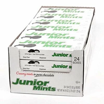 Junior Mints, 1.84-Ounce Boxes (Pack of 24) - Image 1 of 4