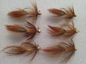 Smoo's Custom Jigs (6) 1/32 Oz. Ringneck Fasan Jigs Natur.         *31 - Bild 1 von 1