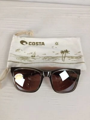 Excellent Costa Panga Sunglasses, Shiny Taupe Crystal Frame, Copper Silver Mirro - Image 1 of 4