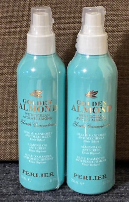 2 Piezas Perlier Golden Almond Youth Concentrado 6.7oz Aceite de Almendra Spray Sellado Foto 1 de 3