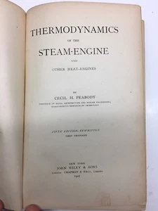 Thermodynamics of the Steam Engine and Other Heat Engines Peabody 1907 - Bild 1 von 9