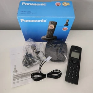 Panasonic KX-TGC312 Cyfrowy telefon bezprzewodowy - uciążliwe blokowanie połączeń 1 słuchawka - Zdjęcie 1 z 8
