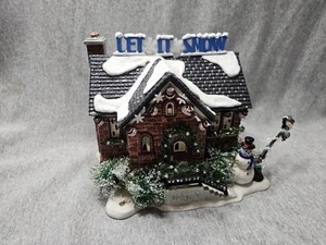 Department 56 Christmas Lane The Snowman House 55390 retirado 2020 - Imagen 1 de 13
