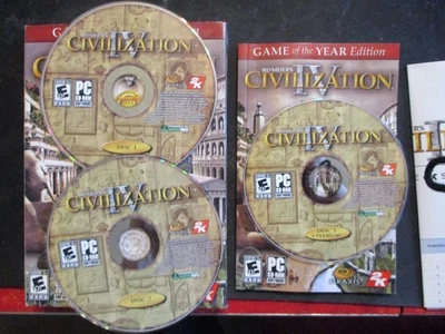 Sid Meier's Civilization IV Game of the Year Edition (PC, 2006) Complete - Image 1 of 2