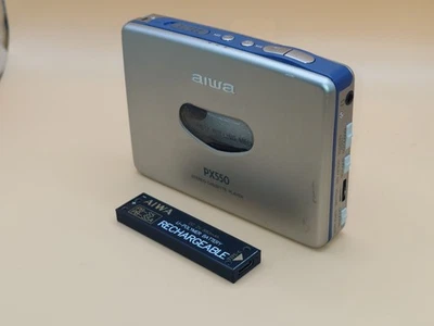 Professionally Serviced AIWA HS-PX550 Stereo Cassette Boy Player Walkman - Image 1 of 4