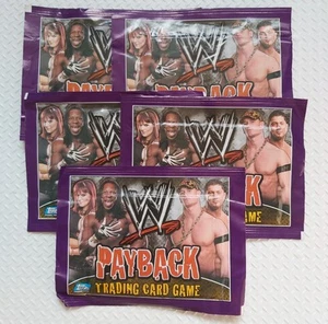 Unopened Packs Payback 2006 X5 Topps WWE Wrestling Trading Cards - Picture 1 of 1