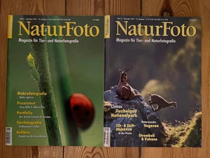 NaturFoto Magazin für Naturfotografie 2 Hefte Jahrgang 2010 Sammlungsauflösung - Bild 1 von 1