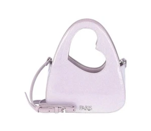 Paris Hilton Heartbreaker Top Handle Crossbody Bag, Dark Lavender Haze *Neu mit Etikett* - Bild 1 von 6