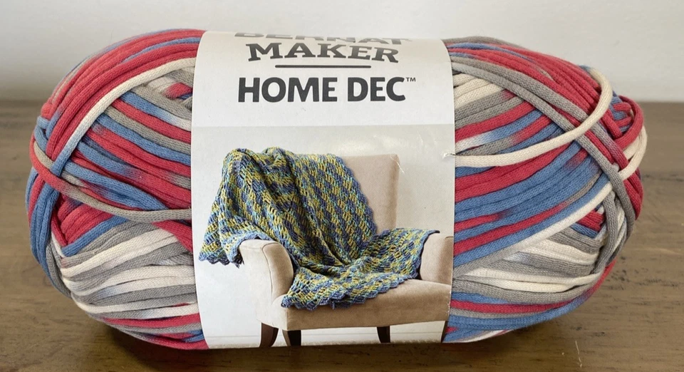 Bernat Maker Home Dec Yarn Nautical Variegate 057355404830