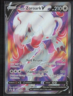 Pokémon Sword & Shield Promo Cards #SWSH297 Hisuian Zoroark V - Image 1 of 2