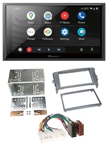Pioneer USB 2DIN DAB MP3 Bluetooth Autoradio für Toyota Auris 07-12 anthrazit-gr - Bild 1 von 9