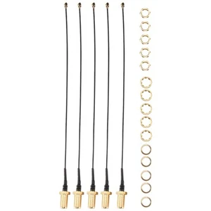 5Er Stecker Antenne WiFi Pigtail SMA Buchse auf IPX VerläNgerungskabel 15Cm H6W7 - Photo 1/7