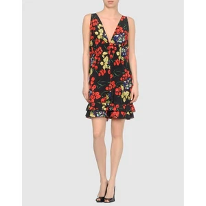 ROBERTO CAVALLI ONE PIECE JUMPER DRESS FLORAL PRINT SILK sz IT 46 US 10 - Picture 1 of 8