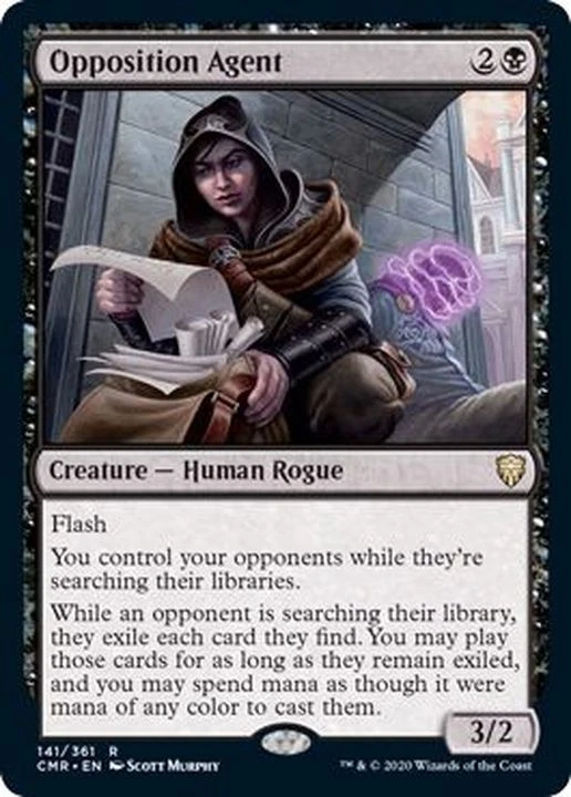MTG FOIL Opposition Agent English [CMR] - Image 1 of 1
