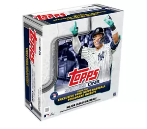 2025 TOPPS SERIES 1 MLB BASEBALL MEGA BOX BRAND NEW FACTORY SEALED (224 cards) - Picture 1 of 1