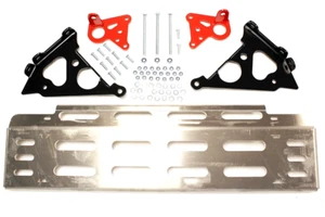 LAND ROVER DEFENDER 83-2016 LHD RHD SILVER ALLOY SKELETON STEERING GUARD TF0016 - Bild 1 von 3