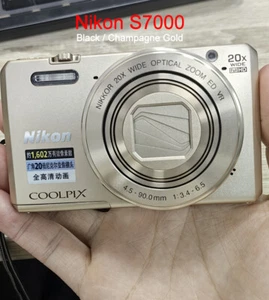 Nikon COOLPIX S7000 16.0MP 20X Optical Zoom with Wifi Bluetooth Digital Camera - Picture 1 of 12