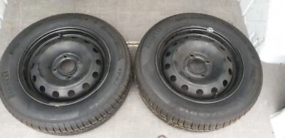 2 Sommerreifen Pirelli Cinturato, mit Felge 175/65 R14, DOT: 5214, 7 mm Profil, - Bild 1 von 4