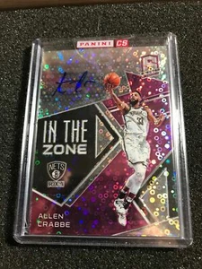 2018-19 Spectra Basketball Allen Crabbe In The Zone OnCard Auto 16/25 Nets/Hawks - Picture 1 of 2